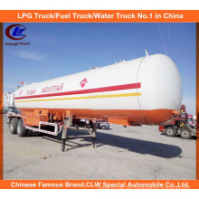 2 Eje 40000L LPG Tanque Remolque 20tons Liquid Gas Trailer 20t LPG Transporte Remolque para Mongolia